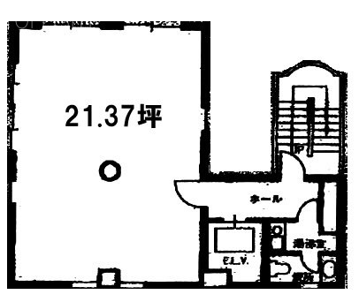 東麻布久永(ひがしあざぶきゅうえい)ビル5F 間取り図