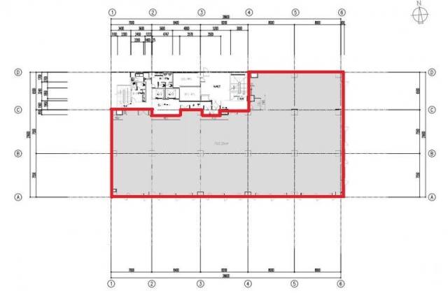 日本生命渋谷アネックスビル5F 間取り図