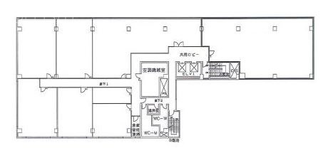 明治安田生命浦和ビル4F 間取り図