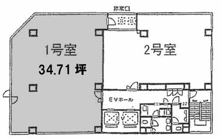 アイズビル201 間取り図