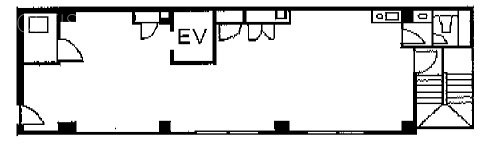西新橋TMビル2F 間取り図