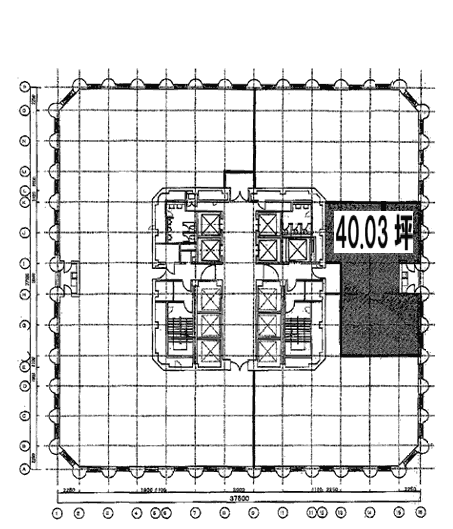 横浜天理ビル4F 間取り図