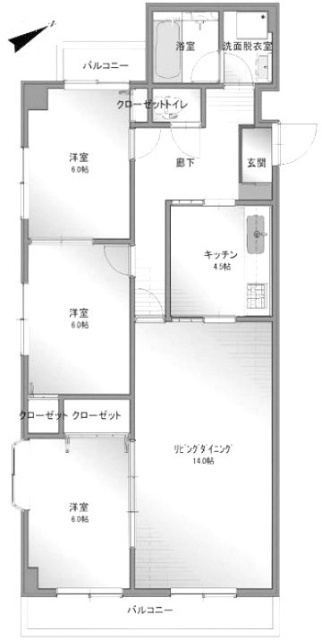 MFビル8F 間取り図