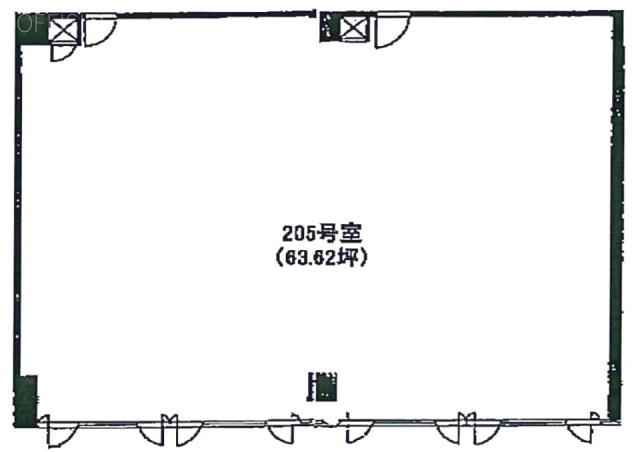 山京目黒ビル205 間取り図