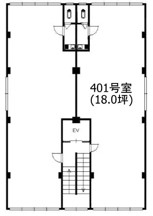 第一内神田ビル401 間取り図
