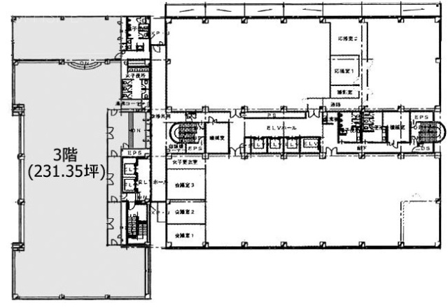 JMFビル東陽町01A 間取り図