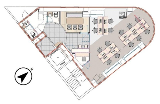 GLOWTHIA東日本橋 (旧 サンブライト東日本橋)6F 間取り図