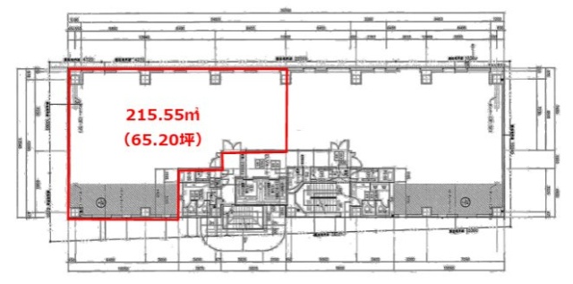 日本橋セントラルスクエア3F 間取り図
