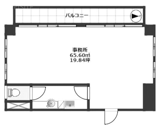 第2雨宮ビル701 間取り図