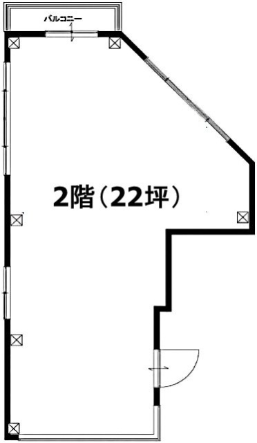 三和ビル2F 間取り図