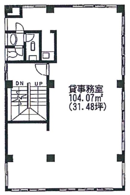 平原ビル2F 間取り図