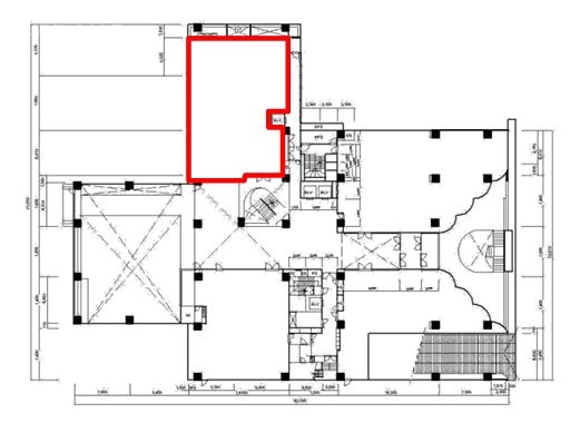 Daiwa赤坂ビル1F 間取り図