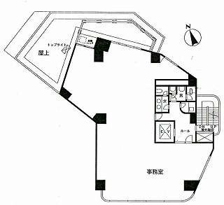 東池袋五丁目ビル10F 間取り図