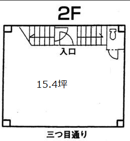坪川ビル201 間取り図