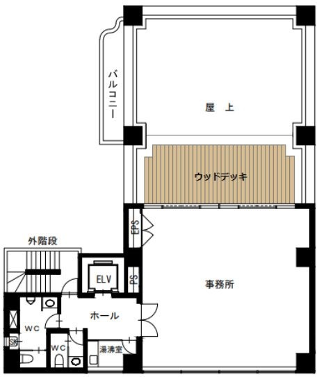 翔和秋葉原ビル7F 間取り図