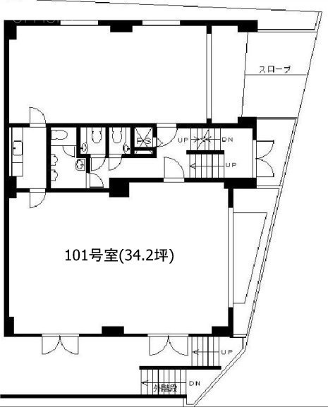 目黒建築会館ビル101 間取り図