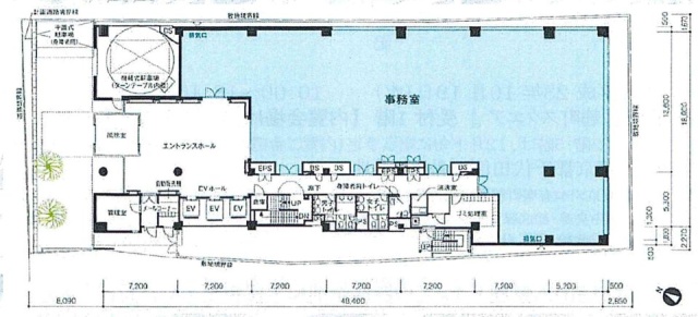 麹町スクエア1F 間取り図