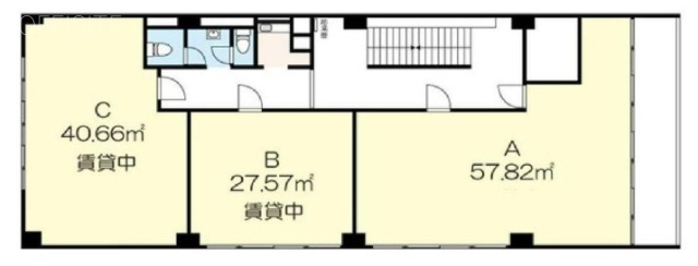 全漁業ビルA 間取り図