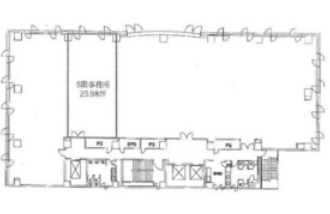 エクセレント大宮ビル5F 間取り図