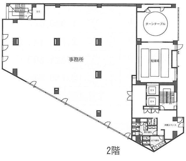 EDGE南青山2F 間取り図