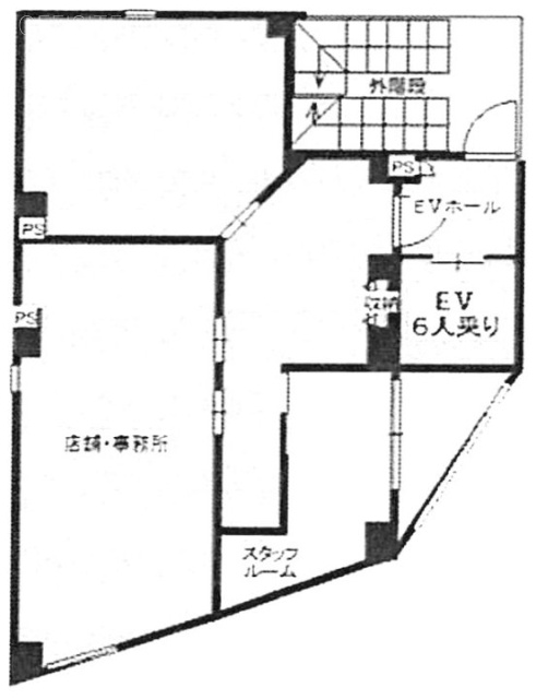 グラン・シャリオ松戸ビル4F 間取り図