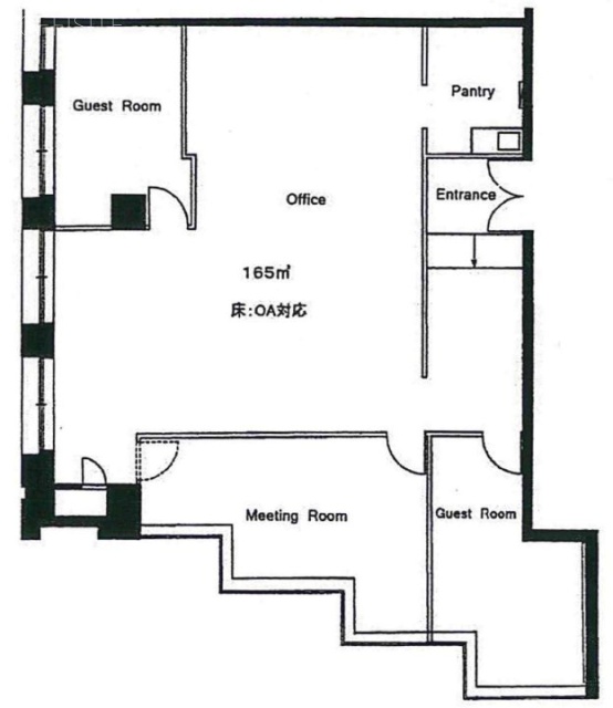 アイタウンプラザ203 間取り図