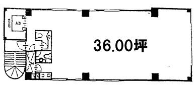 大川ビル2F 間取り図