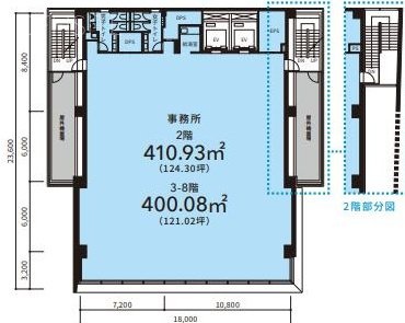 プレファス吉祥寺(第37荒井ビル)1F 間取り図