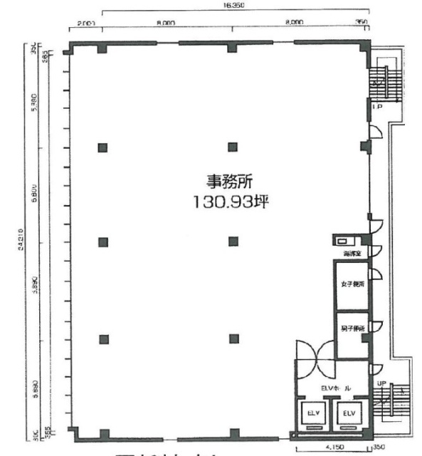 KY三番町ビル3F 間取り図