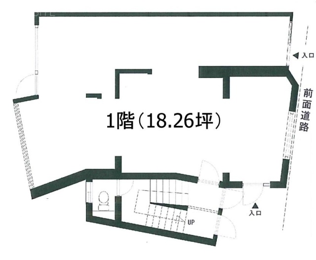 鷺ノ宮Mamiビル1F 間取り図