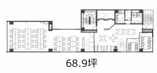 プライム東日本橋一丁目ビル2F 間取り図