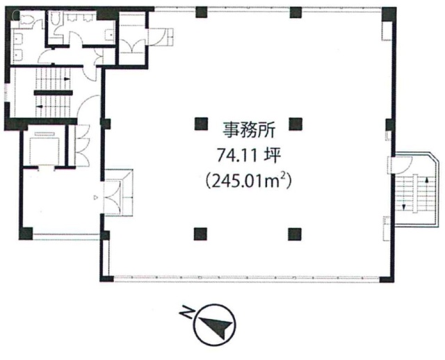 三和麹町第2ビル3F 間取り図