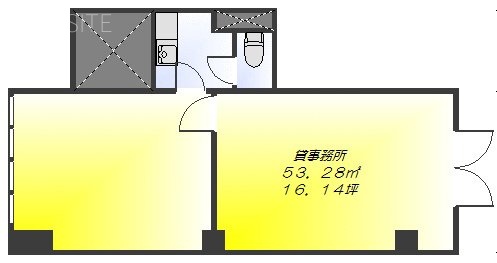 ミオ両国1F 間取り図