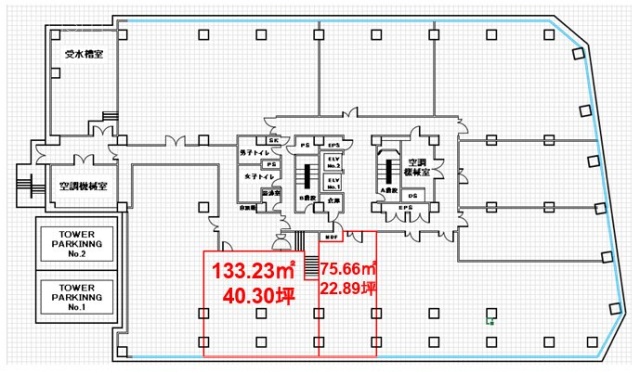 熊谷大栄ビル2F 間取り図