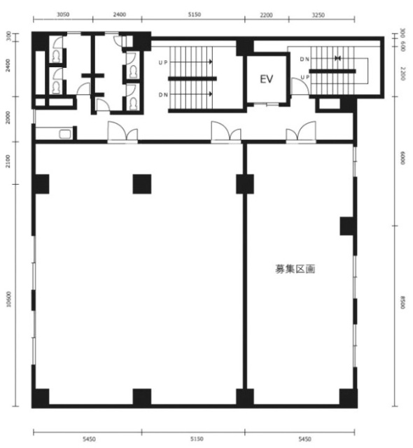 戸越銀座フロントB 間取り図