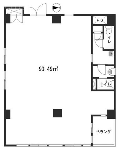 大沢ビル3F 間取り図