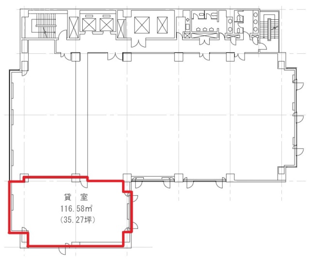 住友生命宝ビル4F 間取り図