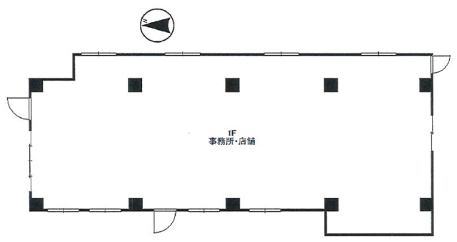 元本郷レジデンスビル1F 間取り図