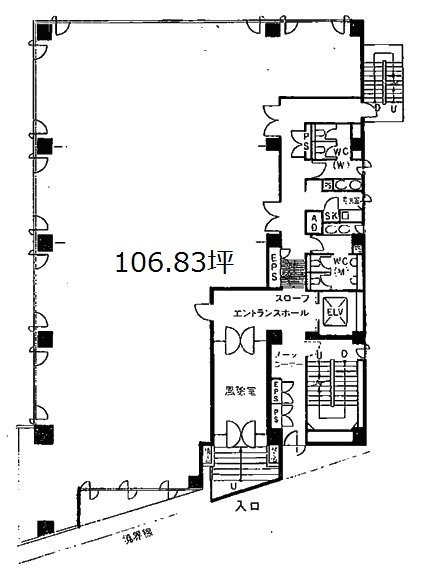 サエグサ南大井ビル2F 間取り図