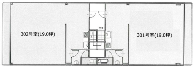 明泰ビル302 間取り図