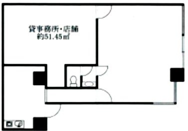 エレガンスタカハシ102 間取り図