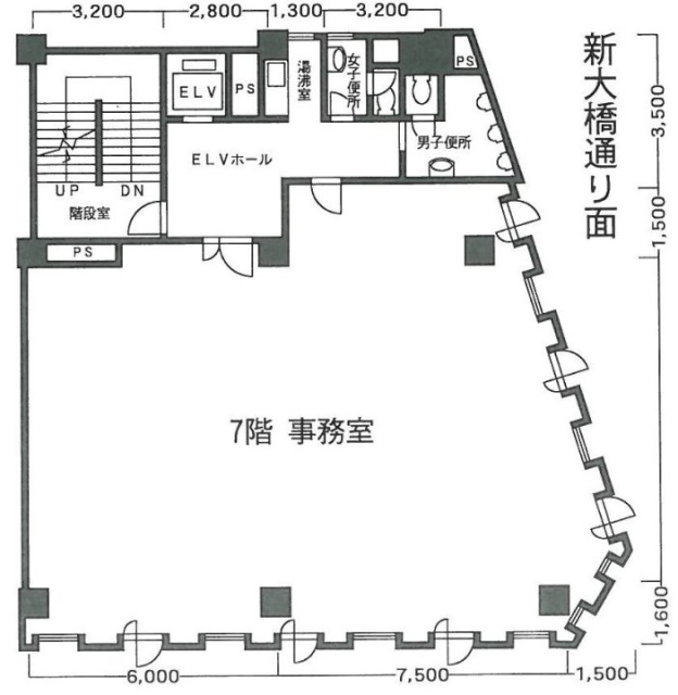千代田ビル7F 間取り図
