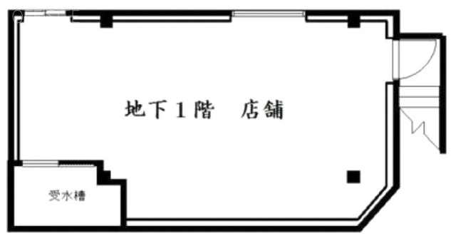 プラムボックスⅢビルB1F 間取り図