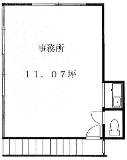 古屋ビル2F 間取り図