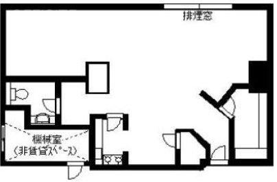 睦ビルA 間取り図