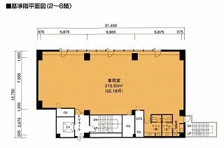 新橋5丁目ビル4F 間取り図