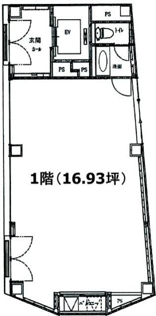 ビルトップ1F 間取り図