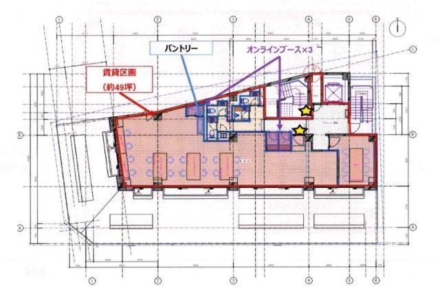 WORK VILLA HIRAKAWACHO6F 間取り図