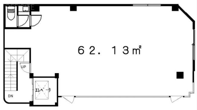 用賀マンション第二ビル2F 間取り図