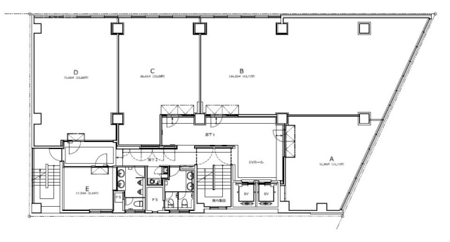 神田岩本町プラザビルB 間取り図